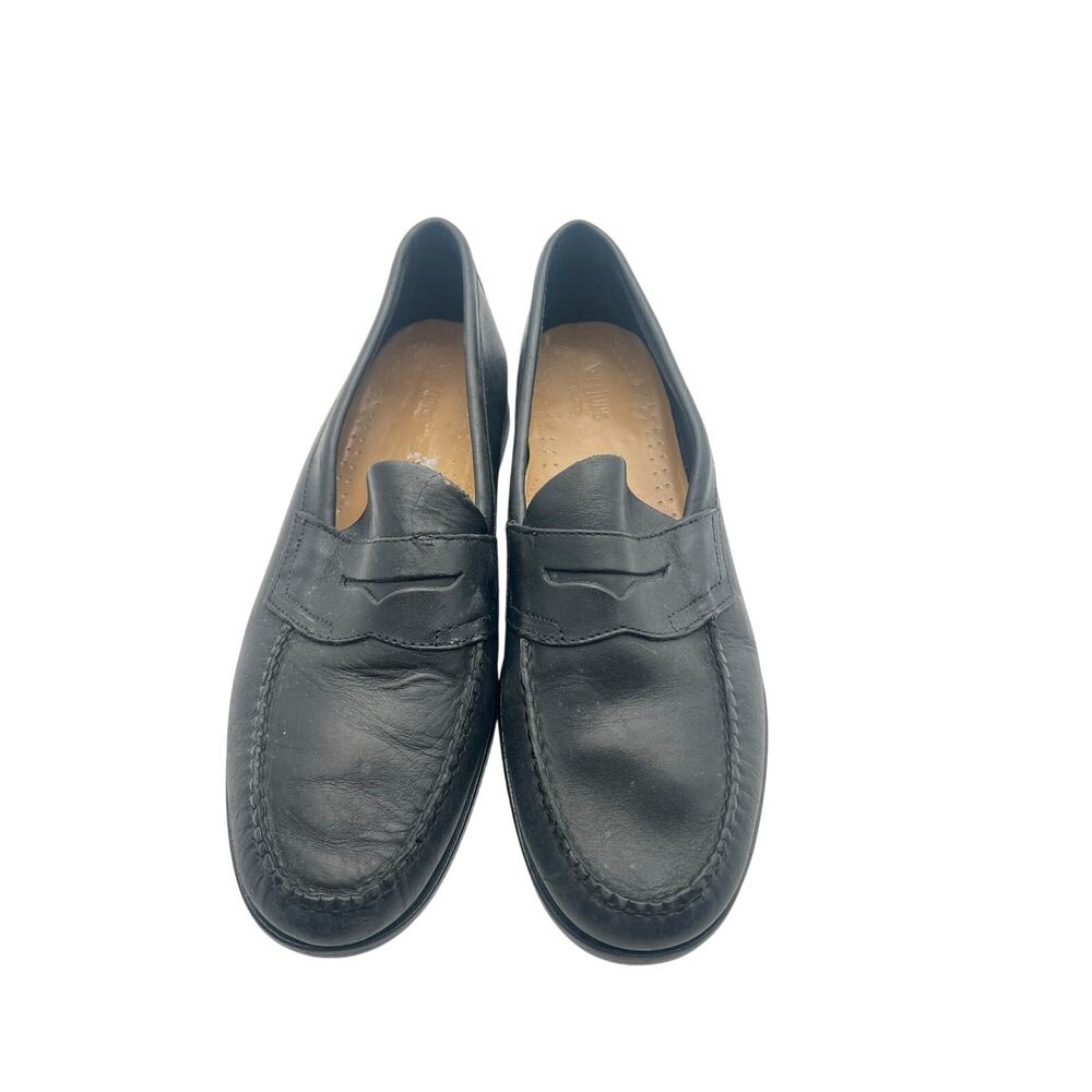 Bass Wejuns Men’s Navy Blue Leather SZ 12 D Style 2439